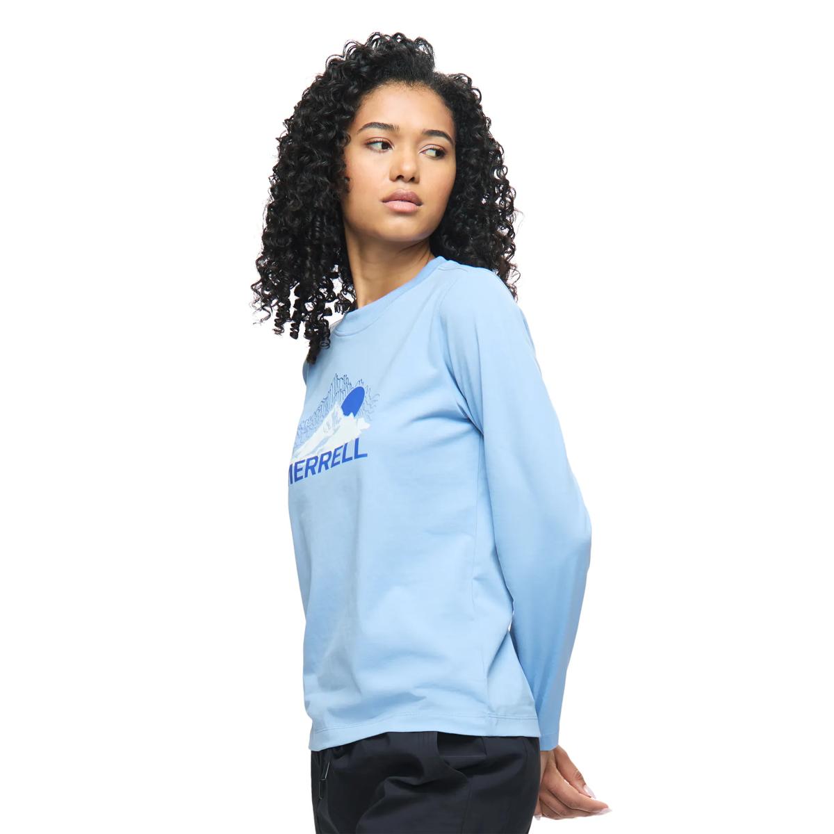 Women's Mountain Topography Long Sleeve Tee - US 9540