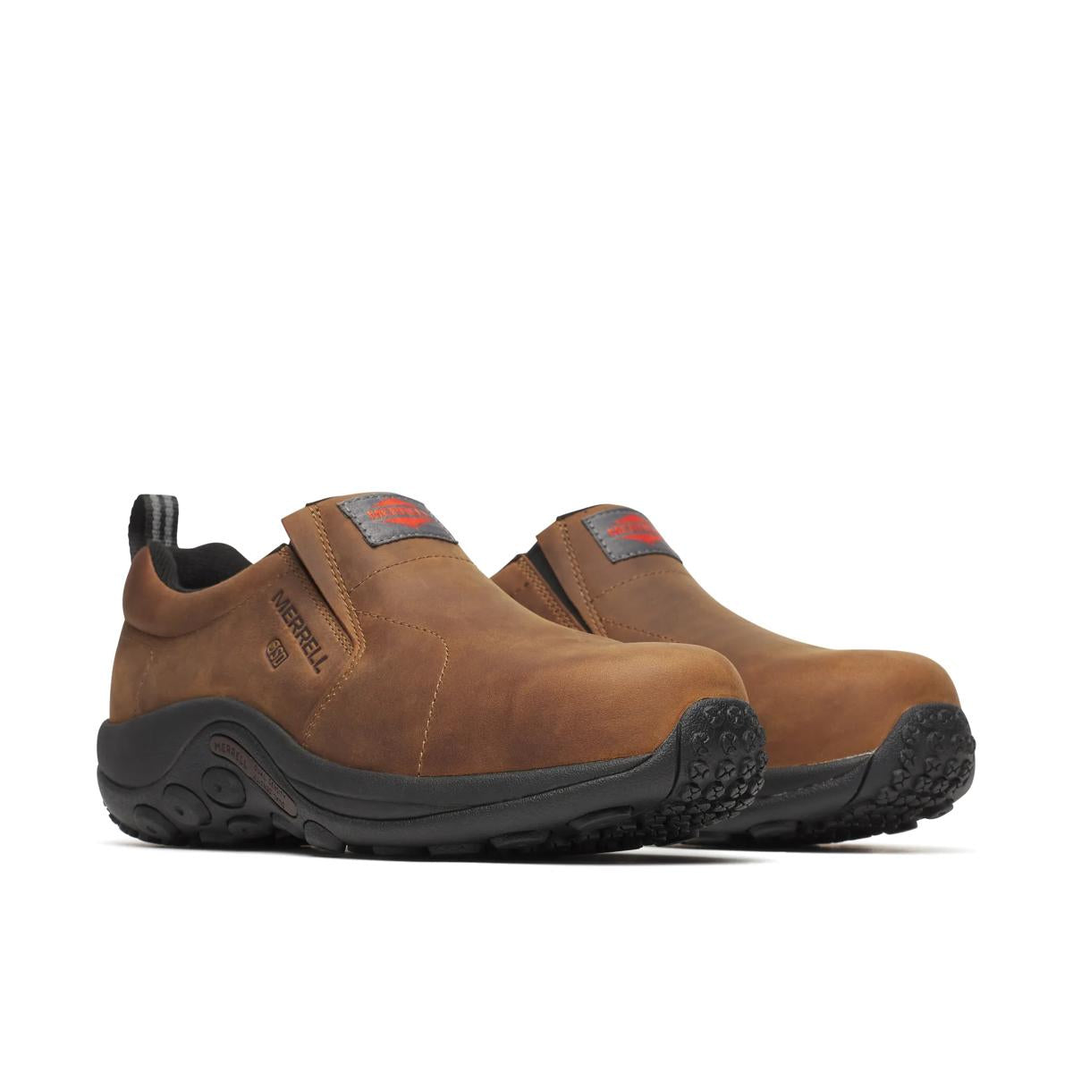Men's Jungle Moc Leather Hi-Vis Carbon Fiber Static Dissipative 10 Low Wide Width - US 3182