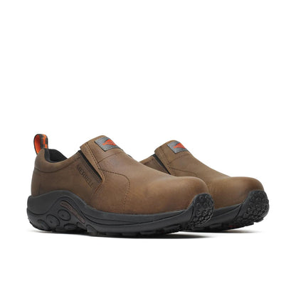 Men's Jungle Moc Leather Comp Toe Work Shoe Wide Width - US 7051