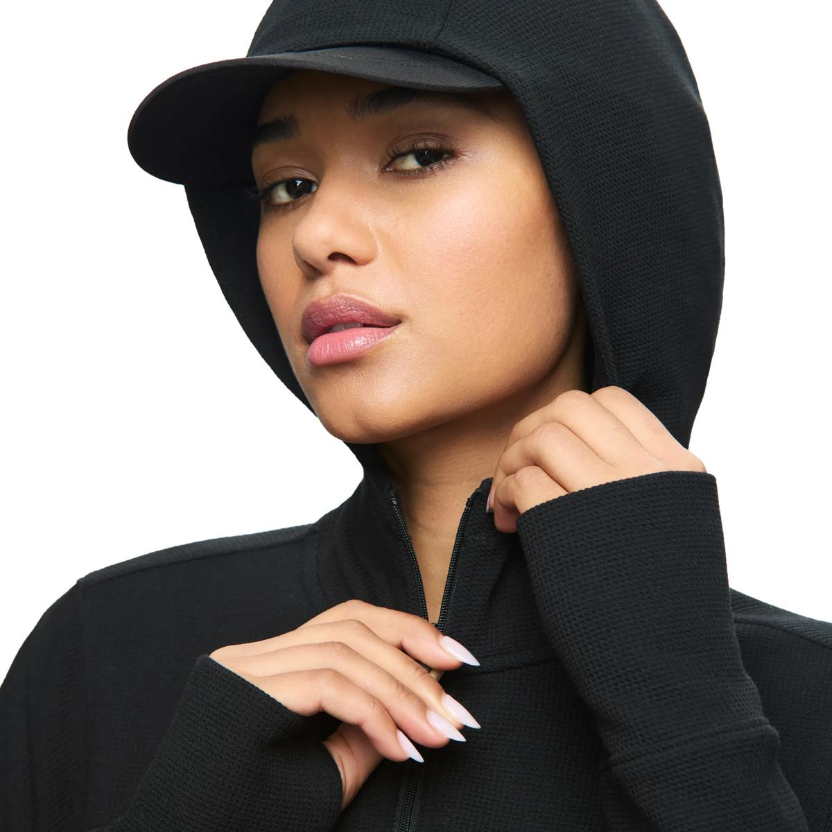 Women's Cascade Full Zip Waffle Hoody - US 9447