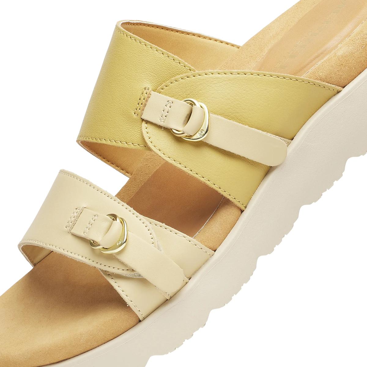 Women's Fleur Leather Slide - US 2147