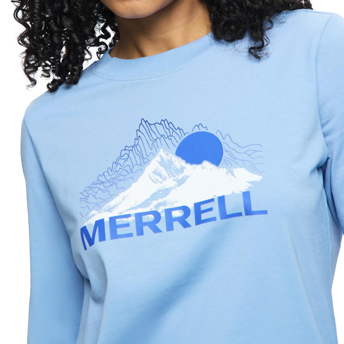 Women's Mountain Topography Long Sleeve Tee - US 9540
